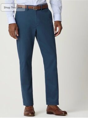 J. CREW Flex Slim Chino Pants in Deep Midnight Size 31x30